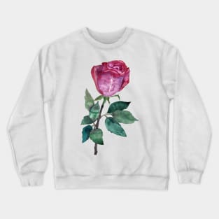 Red Rose Crewneck Sweatshirt